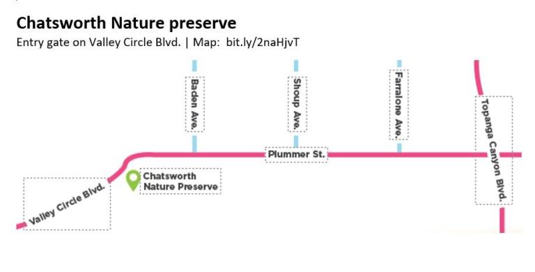 Chatsworth Nature Preserve Map