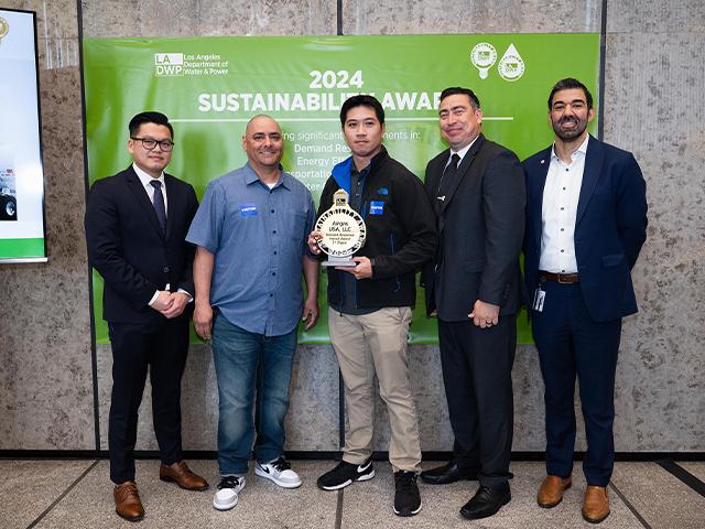 2024 Sustainability Awards - Airgas won the first-place Impact Award for Demand Response