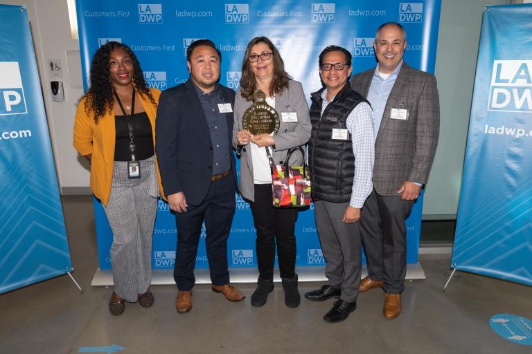 Decron Properties Corporation was awarded the first-place Leadership Award for Level 2 Electric Vehicle Charging in the Electrification of Transportation category