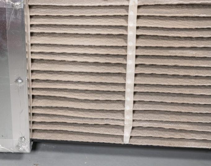 Image of a dirty air filter 